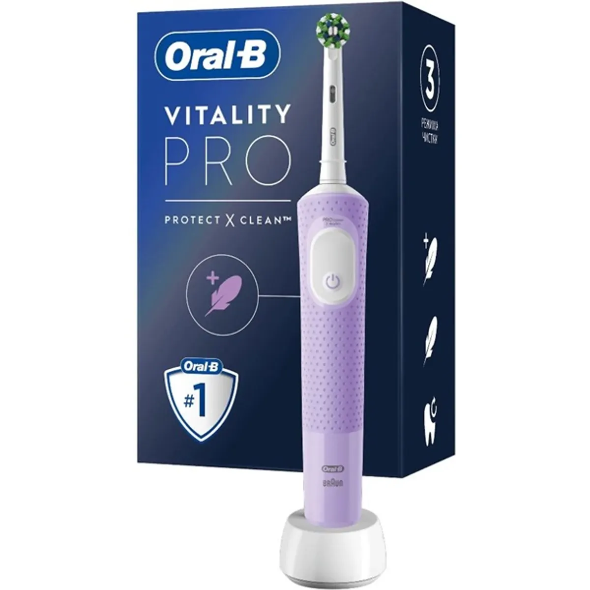 Oral-B 10PO010383 D103 Vitality lila-fehér elektromos #1