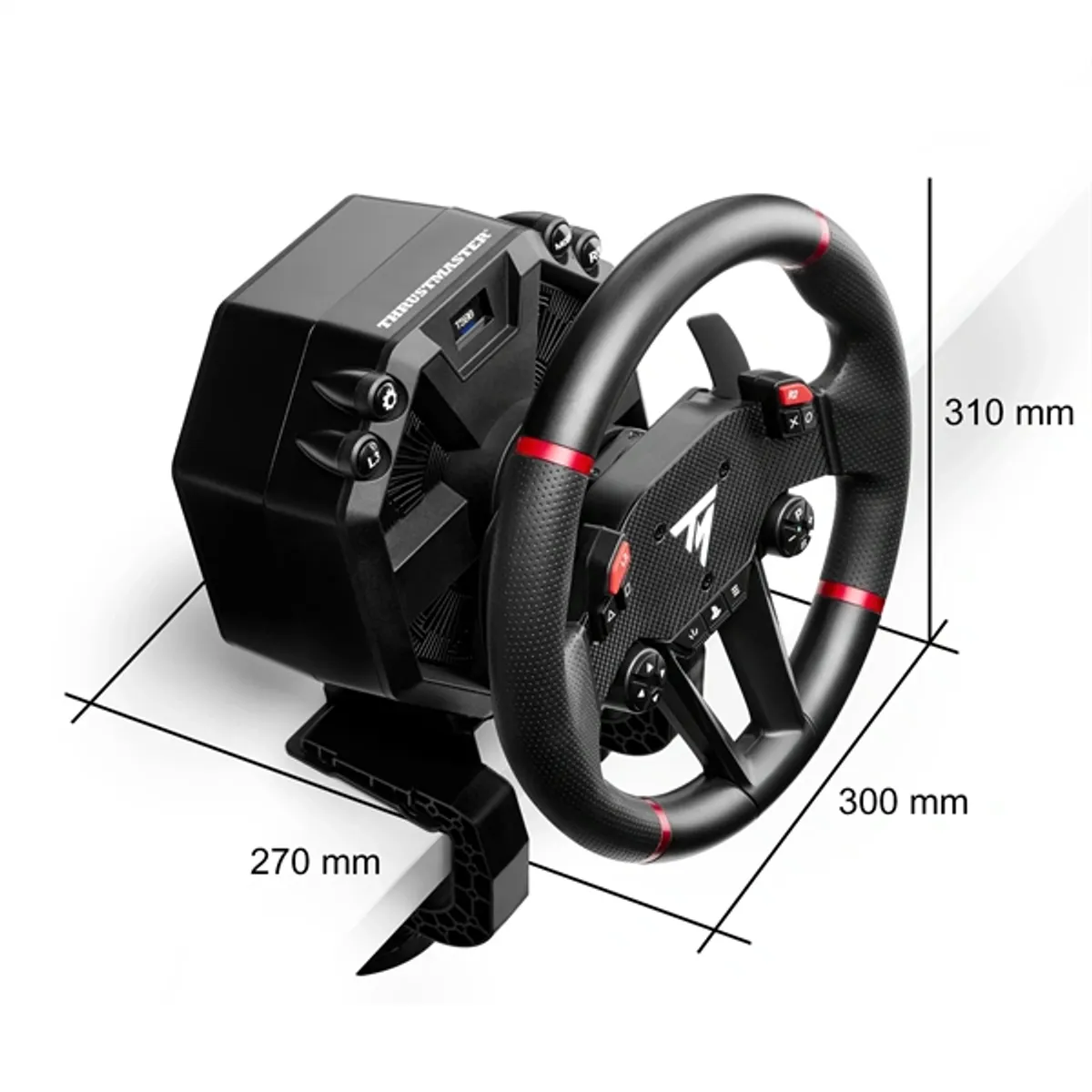 Thrustmaster 4460242 T598-X Fekete 180 cm, Force Feedback, 25 gomb, PC, Xbox Series, Xbox One #8