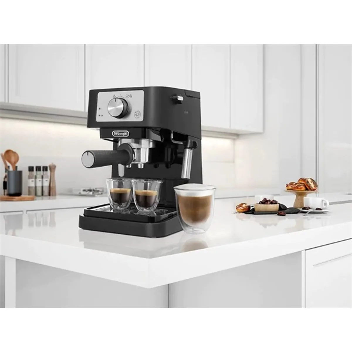 DeLonghi 132104205 Stilosa EC260.BK Eszpresszó kávéfőző 15 bar tejhabosítás 1 L #5