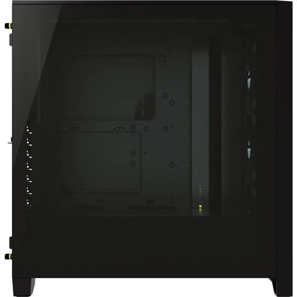 Corsair CC-9011204-WW iCUE 4000X RGB edzett üveg Mid Tower fekete 3x 120 mm RGB ventilátor USB-C #5