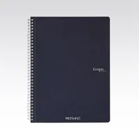 Fabriano 19290204 Ecoqua A4 70lapos sötétkék vonalas spirálfüzet 90 g per m2 mikroperforált FSC