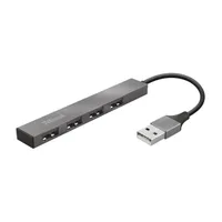 TRUST 23786 Halyx alumínium 4-portos mini USB hub USB 2.0