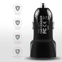 AXAGON PWC-QC5 QC3.0 és 2.4A fekete autós töltő 12-24V két USB port #5