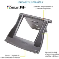 Kensington 60112 SmartFit Easy Riser Fekete Magasság állítható Dőlésszög 50° #3