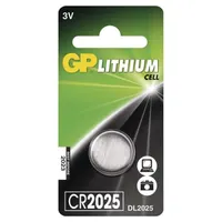 GP BATTERIES B15251 CR2025 lítium gombelem 3 V 170 mAh 20,0×2,50 mm 1 db