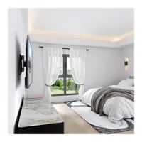 STELL 35057197 SHO 7530 23"-42" VESA 100x100 200x100 200x200 1 db 35 kg forgatható 90° és billenthető 8° fekete acél #7