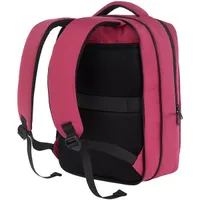 Canyon CNS-BPE5BD1 Notebook hátizsák 15.6" USB töltőporttal vízlepergető poliészter piros-fekete #3