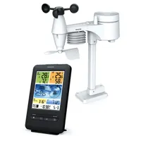 SENCOR 35054085 Időjárás állomás digitális fekete vezeték nélküli 118x192,5x21 mm CR-2032 3x AA #2