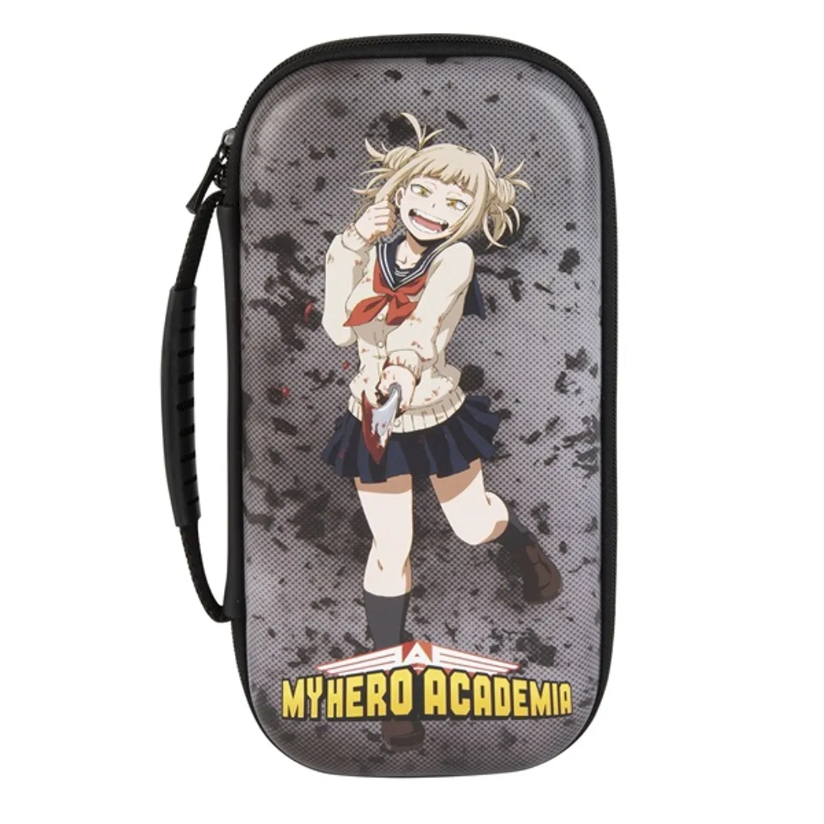 KONIX KX-BP-MHA-GR My Hero Academia Himiko Toga Nintendo Switch utazótok EVA zipzár szürke #1
