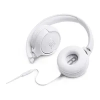 JBL JBLT500WHT t500 fehér 32 mm 32 ohm vezetékes 3,5 mm jack összecsukható 120 cm mikrofonos fejhallgató #2