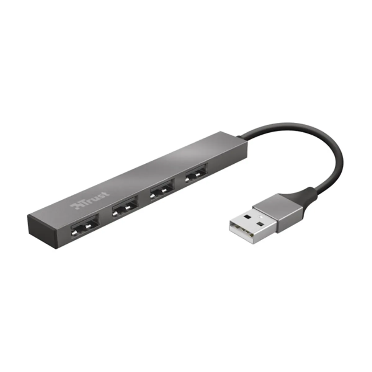 TRUST 23786 Halyx alumínium 4-portos mini USB hub USB 2.0 #1