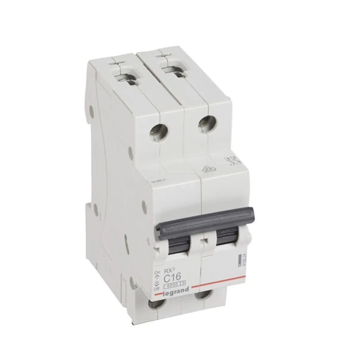 Legrand 419224 RX3 C16 6kA 2 pólusú kismegszakító #1