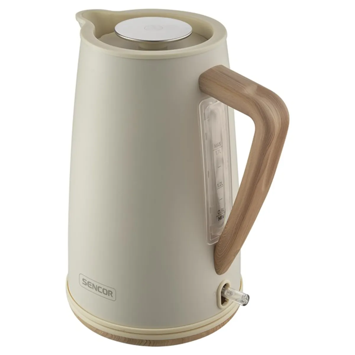 SENCOR 41015889 vízforraló acél 1,7 L 2250 W 360 fokban elforgatható rejtett fűtőszál automatikus kikapcsolás túlmelegedés védelem vízkő szűrő #1