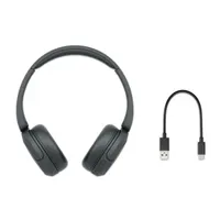 SONY WHCH520B.CE7 WHCH520 Bluetooth fejhallgató fekete 300 mAh 50 óra USB-C 5.2 10 m 30 mm DSEE #7
