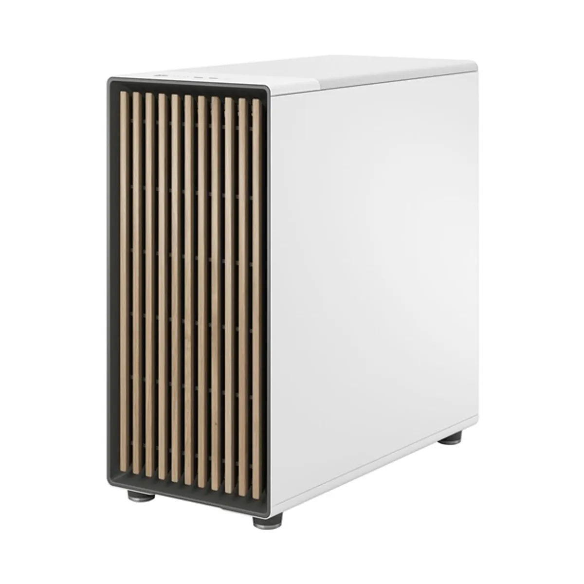 FRACTAL DESIGN FD-C-NOR1X-04 North XL Fehér USB 3.0 fejhallgató csatlakozó, mikrofon csatlakozó, 3,5 belső hely 2 db, 2,5 belső hely 2 db, beépített ventilátorok 3 #10