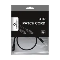 GEMBIRD PP12-0.5M/BK Cat5e patch kábel 0,5m fekete RJ45 #2