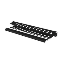 Lanberg AK-1704-B 19" 1U kábelrendező levehető fedéllel fekete #3