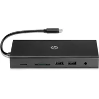 HEWLETT PACKARD 1C1Y5AA USB-C dokkoló HDMI VGA RJ45 USB-C anya USB-A 4 db microSD SD 3.5mm audio