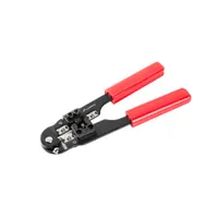 LANBERG NT-0301 Hálózati szerszámkészlet és tesztelő Kábelteszter RJ-45 RJ-12 RJ-11 Krimpelő szerszám 8p8c #6