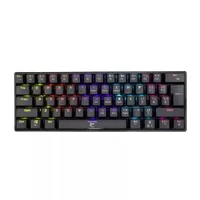 WHITE SHARK WS GK-2022B-R-US SHINOBI 61 gombos kompakt mechanikus piros rgb USB-C 1,8 m USA kiosztás