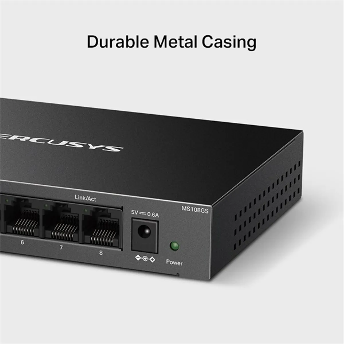 MERCUSYS MS108GS MS108GS switch 8-portos Gigabit asztali #4