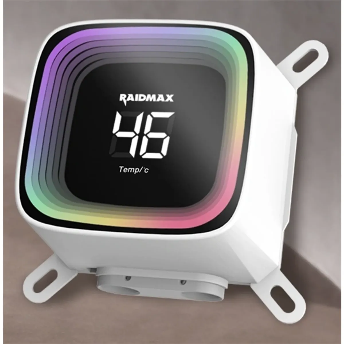 RAIDMAX LD240WT ARGB LD240 ARGB fehér LCD kijelzős 240 mm radiátor vízhűtés #3