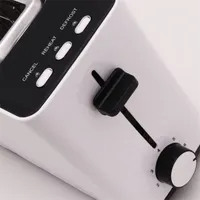 TOO TO-2SL107W-900W Kenyérpirító fehér 900 W 2 szelet automata középre helyezés morzsatálca #3