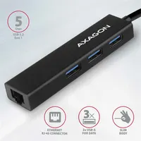Axagon HMA-GL3A 3-portos USB 3.2 Gen 1 hub és Gigabit LAN #2