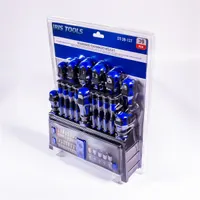 IRIS TOOLS DT-39-127 csavarhúzó készlet 39 darabos, slotted, PH, precíziós csavarhúzók, bit tartó, demagnetizáló, anya hajtó #2
