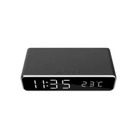 Gembird DAC-WPC-01 Digitális ébresztőóra LCD kijelző vezeték nélküli töltő fekete #3