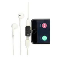 Kikkerland US181-EU Lightning elosztó Fekete iPhone Apple #2