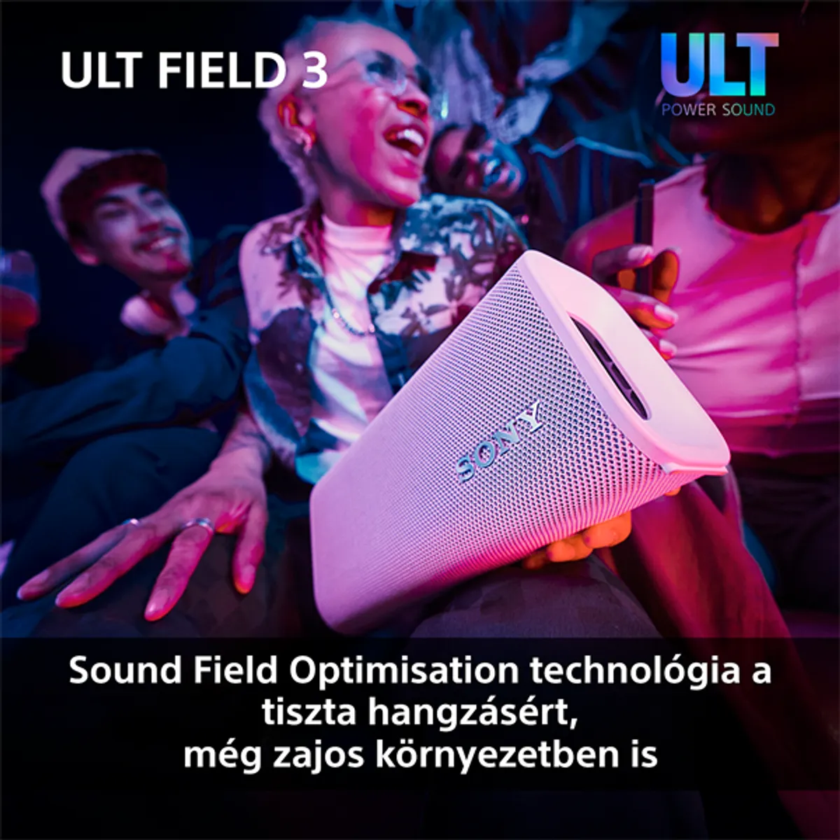 Sony SRSULT30H.CE7 ULT FIELD 3 IP67 víz- és porálló 24 óra üzemidő USB Type-C #10