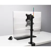 Kensington K55411WW SmartFit Ergo monitorkar teherbírás 8 kg, 34" monitorhoz, 1 monitor, fém fekete forgatható 90 fok elforgatható 180 fok dőlésszög 45 fok #7