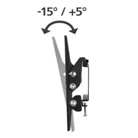 HAMA 00220804 Dönthető fali konzol 19-46" 25 kg VESA 50x50 75x75 100x100 100x200 200x100 200x200 fekete #5