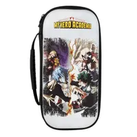 KONIX KX-BP-MHA-WH My Hero Academia villains and heroes utazótok eva fehér zipzár 140x350x51 mm