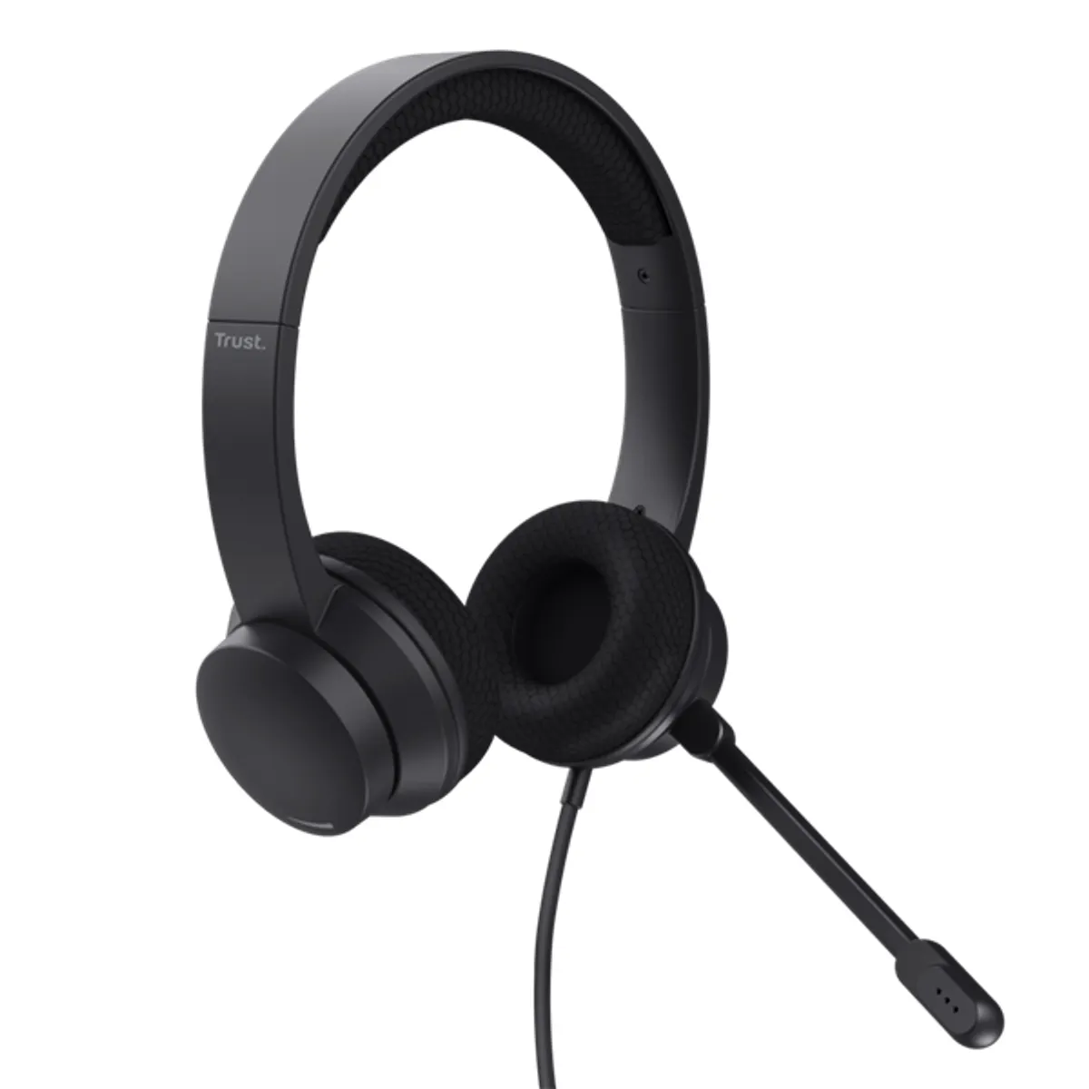 Trust 25089 Ayda usb-enc headset fekete 180 cm 40 mm 32 ohm 20-20000 Hz 90 dB usb-c 3,5 mm vezetékes #2