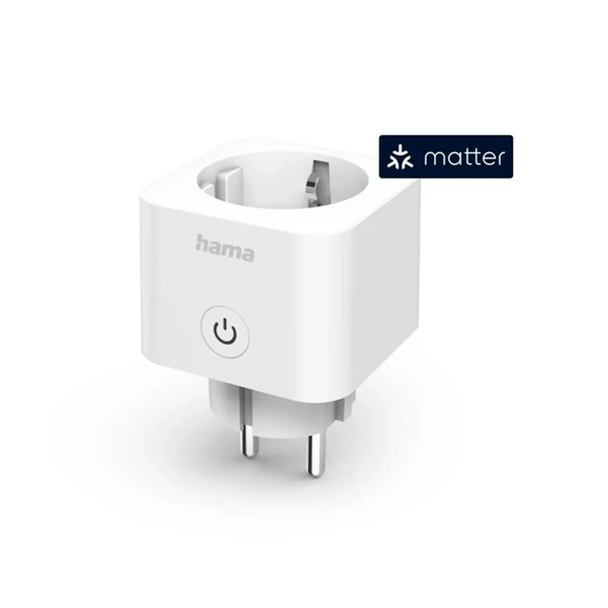 Hama 00176638 okos wifi konnektor matter 3680w fehér #1