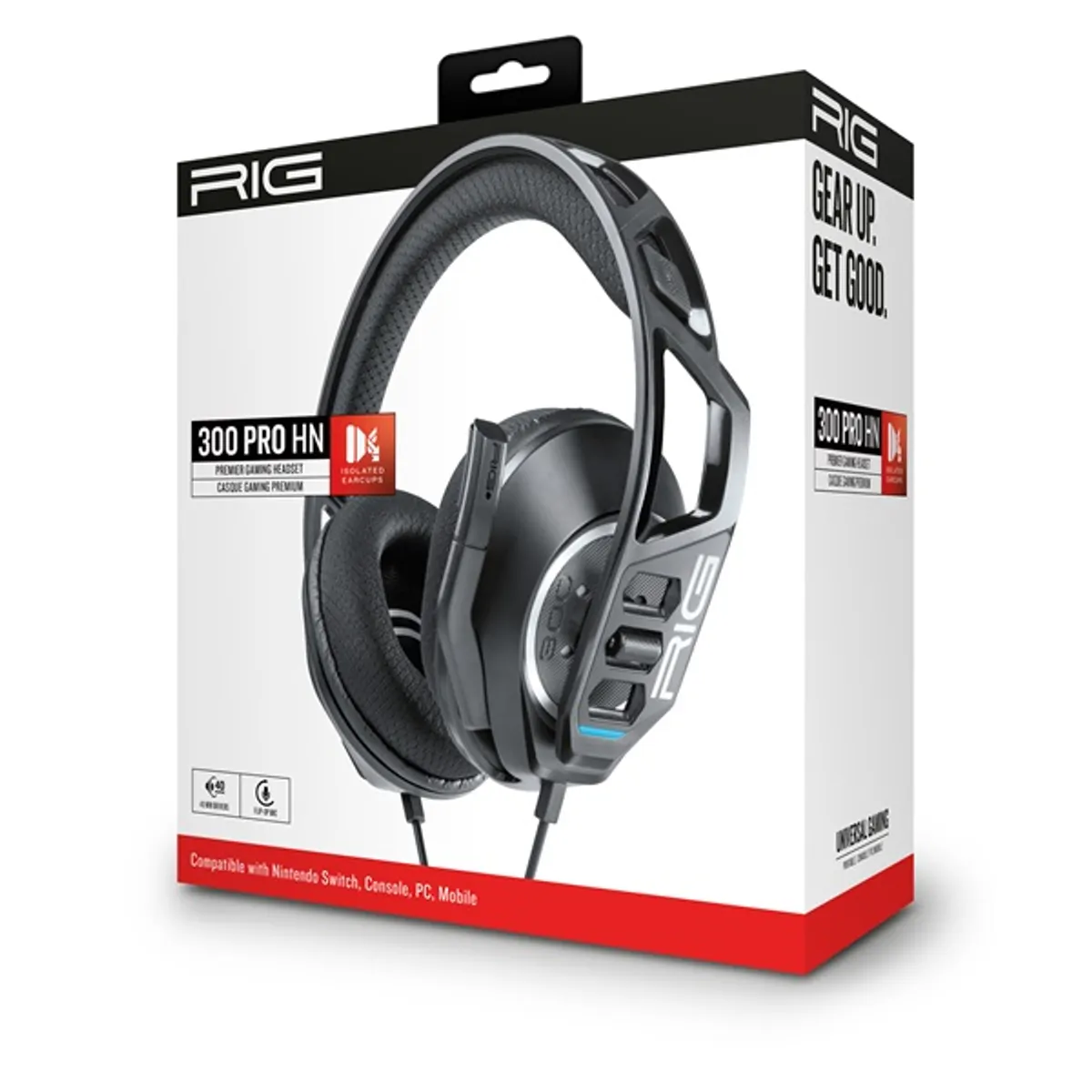 NACON 2808365 Plantronics RIG 300PRO HN 2.0 headset gamer Nintendo Switch, PC, PS4, PS5, Xbox 20-20000 Hz 111 dB bal mikrofon #4
