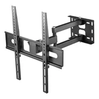 STELL 35057198 SHO 4600 Fali konzol 32"-55" VESA 75x75-400x400 1 db Kihúzható Forgatható Döntés 18° Kábelrendező Acél Fekete #3