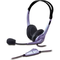 GENIUS 31710025100 fejhallgató-erősítő Fekete 200 cm 3,5mm balos 2.0 headset PC MAC Tablet Mobiltelefon MP3 20-20000 Hz 100 dB 32 ohm Vezetékes