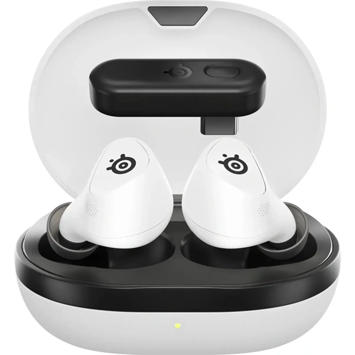 SteelSeries 61682 Arctis GameBuds True Wireless fülhallgató fehér szürke Bluetooth ANC 10 óra USB-C #6