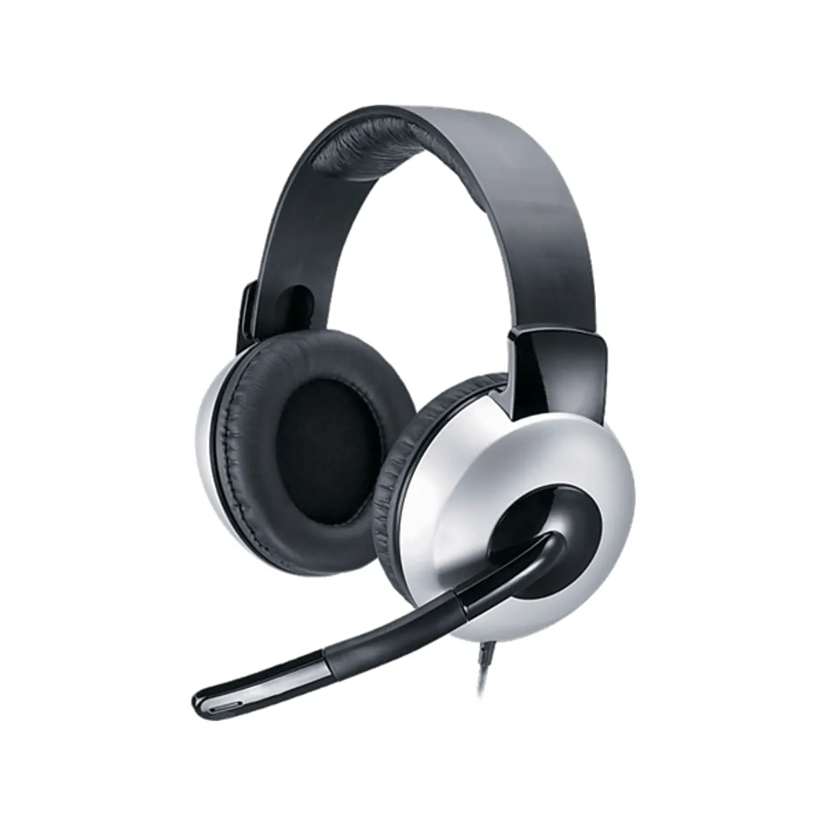 GENIUS 31710011100 Fejhallgató-erősítő 32 ohm 20 - 20 000 Hz 102 dB 3,5 mm jack 180 cm Beépített mikrofon fejpántos #1