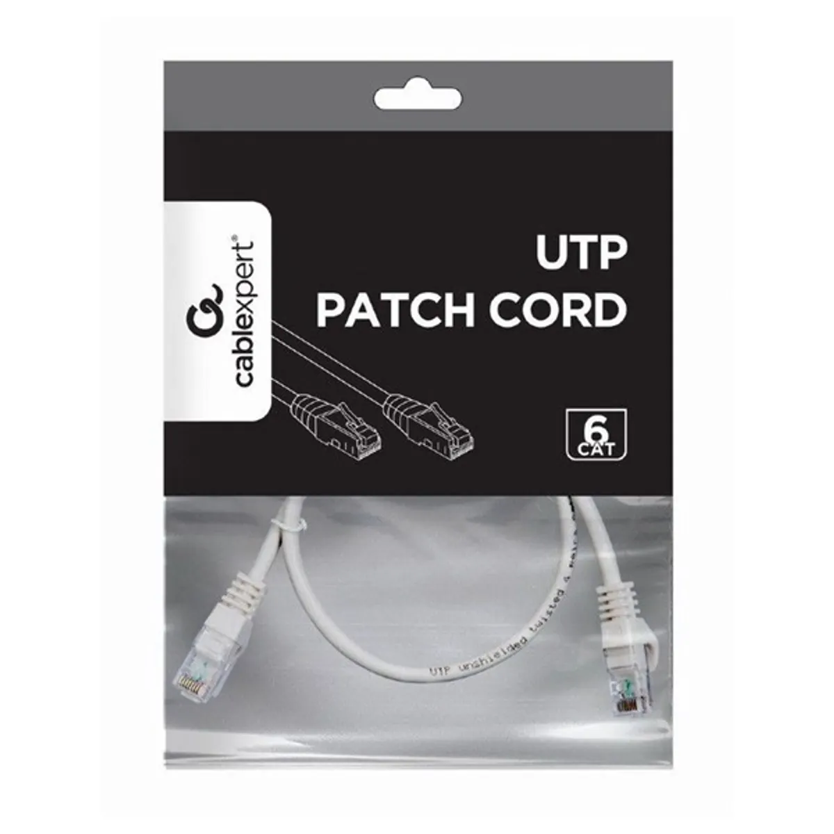 Gembird PP6U-0.5M patch kábel UTP CAT6 RJ45 0,5 m szürke #2