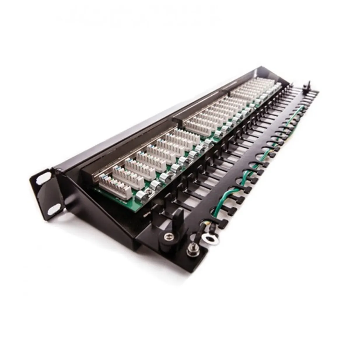 Keline KE606029 Giga kompakt 24port CAT5E árnyékolt patch panel RJ45 #1