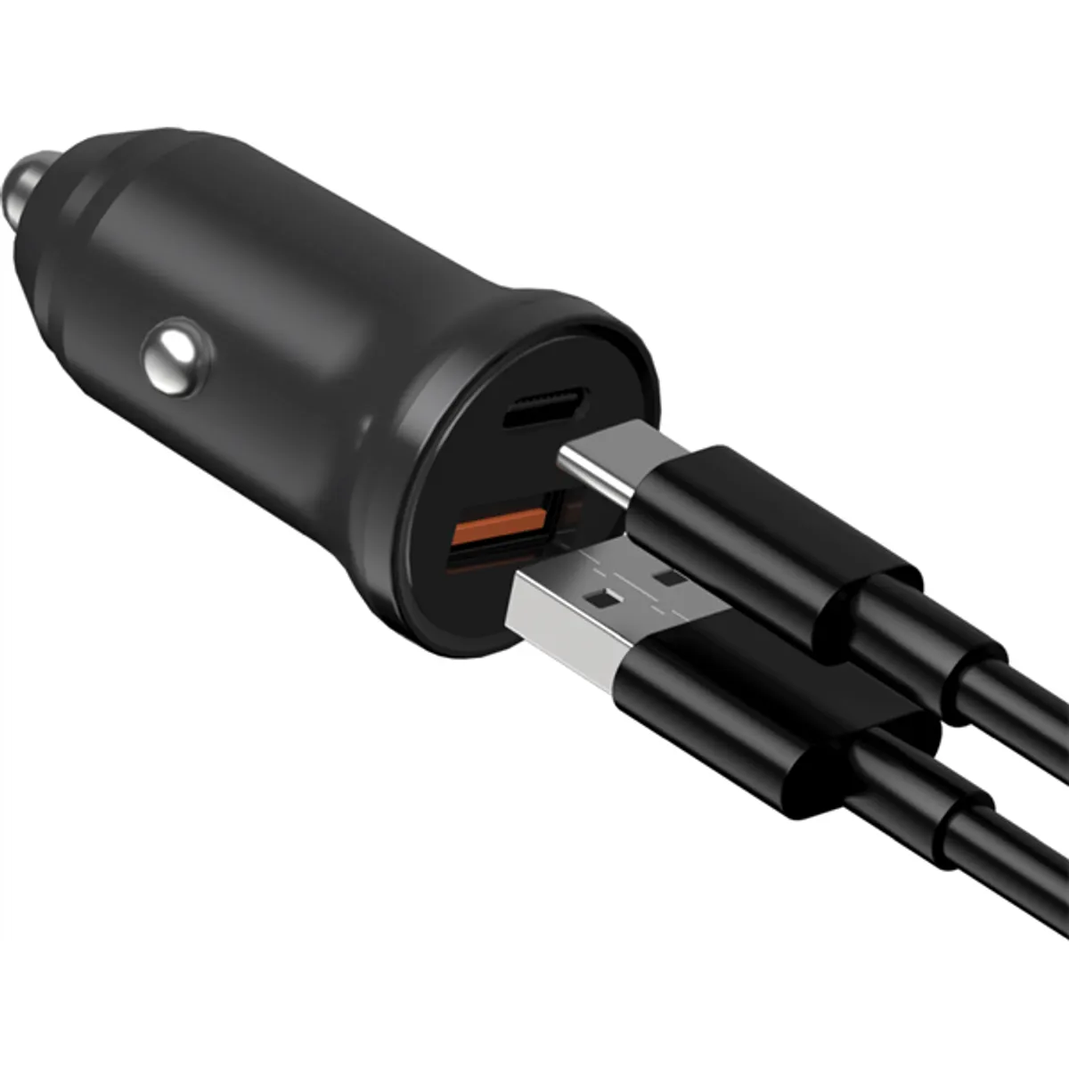 Devia ST385360 Smart mini PD 30W autós töltő USB-A és USB-C QC 3.0 PD 3.0 12-24 V univerzális #9