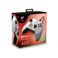 PDP 049-023-RW Rematch Xbox kontroller fehér-szürke 12 gomb 250 cm vezetékes PC és Xbox Series X és S és Xbox One #6