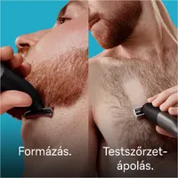 Braun 10AS490159 XT5100 borotva trimmelő formázó 4D penge Flex 1,2,3,5 mm fésű és 0 mm SkinGuard 45 perc üzemidő vízálló AquaGrip #3