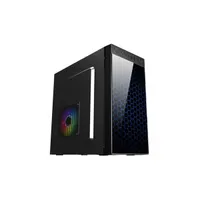 Spire SPM1415B-420W-E12-U3 Tricer 1415 acél fekete mATX 420 W USB 3.0 3,5" külső hely 1 db 2,5" belső hely 2 db