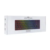 WHITE SHARK WS GK-2201B-HU Ronin 19-billentyűs anti-ghosting 68 billentyűs kompakt magyar kiosztás Rainbow LED membrán USB 2.0 1.5 m kábel #5