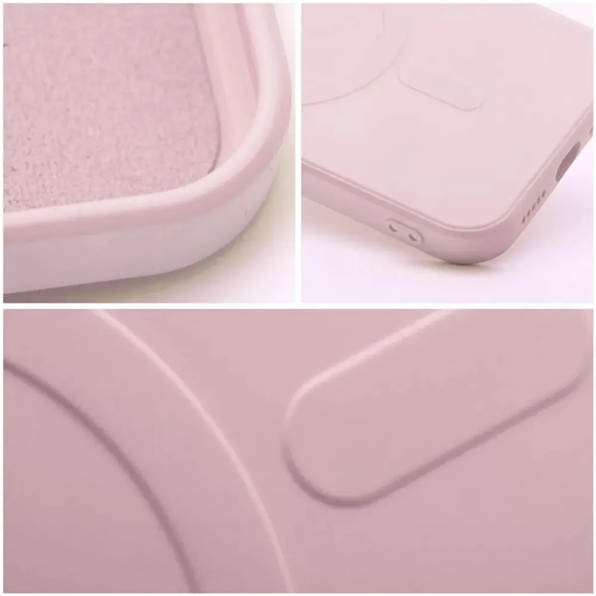 Haffner HF229107 szilikon Mag Cover rózsaszín Apple iPhone 15 Plus 6,7" #5